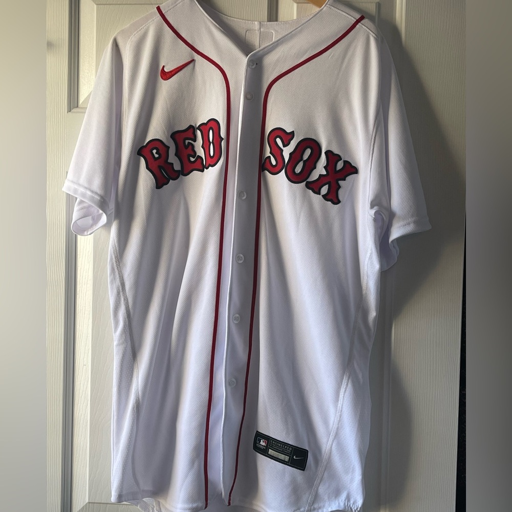 AUTHENTIC Autographed Men’s Red Sox Jersey